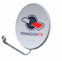 Антенна спутниковая офсетная АУМ CTB-0.6ДФ-1.1 0.55 с кронштейном